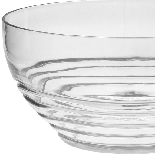 10" Clear Acrylic Round Salad Bowl - herplace.store