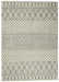 10' Gray Geometric Power Loom Runner Rug - herplace.store