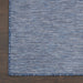 10' Navy Blue Power Loom Runner Rug - herplace.store