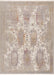 10' Runner Beige and Ivory Medallion Power Loom Runner Rug - herplace.store