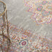 10' X 14' Blue Moroccan Power Loom Distressed Area Rug - herplace.store