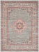 10' X 14' Blue Moroccan Power Loom Distressed Area Rug - herplace.store