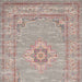 10' X 14' Blue Moroccan Power Loom Distressed Area Rug - herplace.store