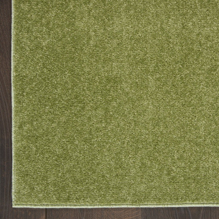 10' X 14' Green Non Skid Indoor Outdoor Area Rug - herplace.store