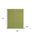 10' X 14' Green Non Skid Indoor Outdoor Area Rug - herplace.store