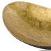 11" Gold and Bronze Aluminum Oval Centerpiece Bowl - herplace.store