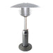 11000 BTU Silver Steel Propane Cylindrical Pole Tabletop Patio Heater - herplace.store