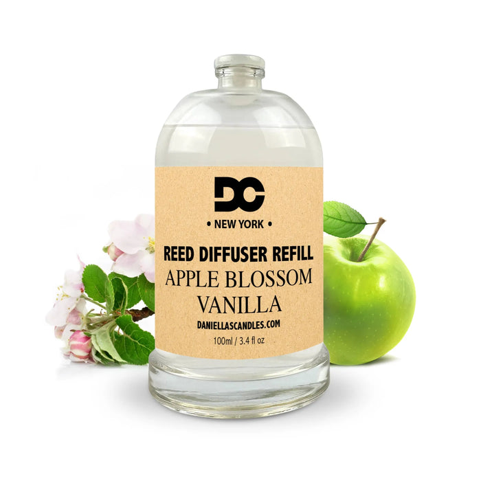 Apple Blossom Vanilla Reed Diffuser Refill Oil