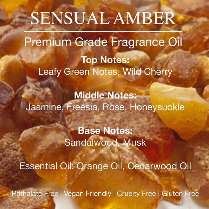 Sensual Amber Reed Diffuser Refill Oil