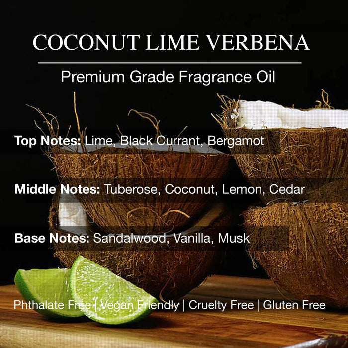 Coconut Lime Verbena Reed Diffuser Refill Oil