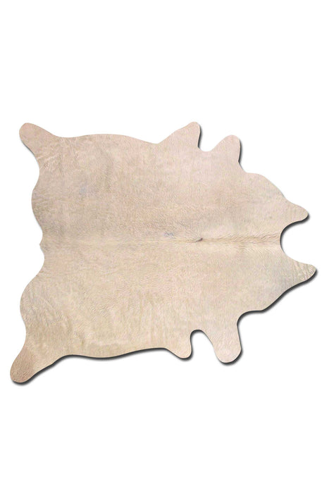 6' X 7' Natural Cowhide Area Rug