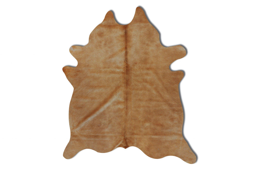 6' X 7' Natural Cowhide Area Rug