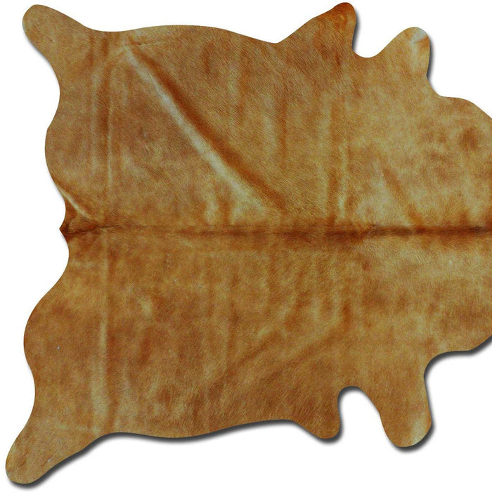 6' X 7' Natural Cowhide Area Rug