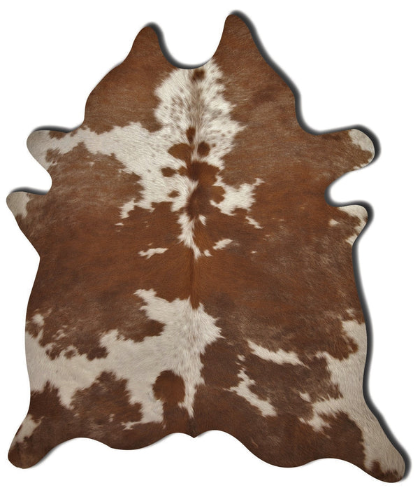 6' X 7' Black Cowhide Handmade Area Rug