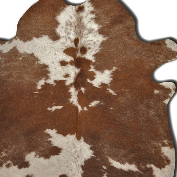 6' X 7' Black Cowhide Handmade Area Rug