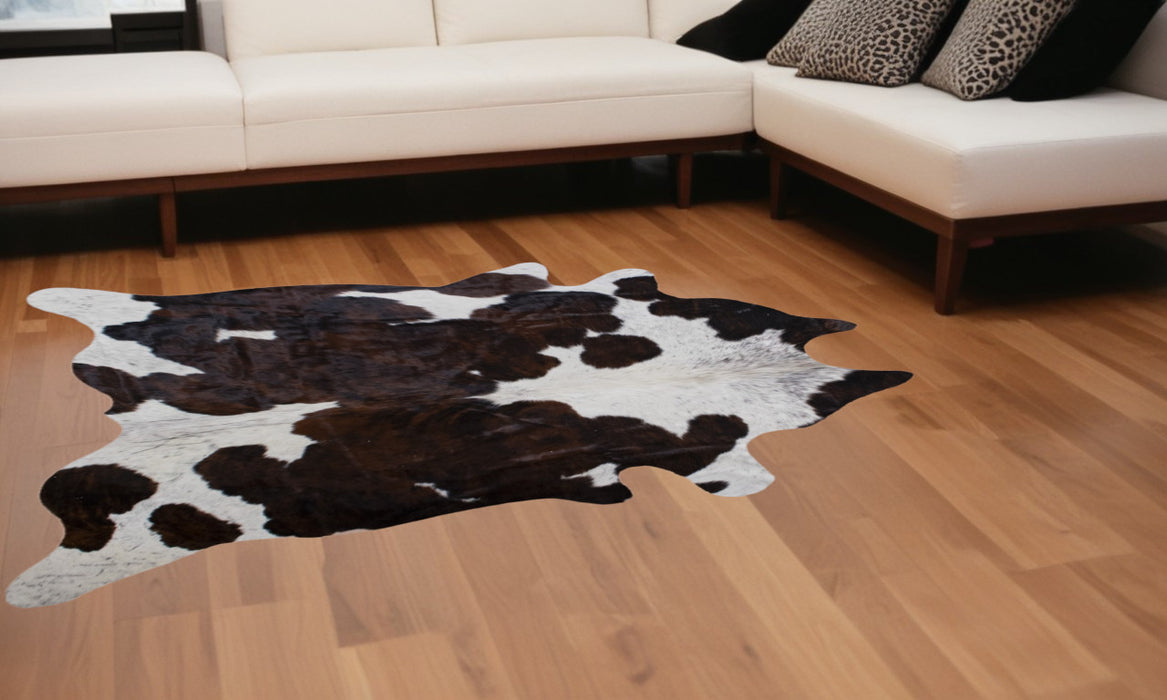 72" X 84" Tricolor Cowhide - Rug