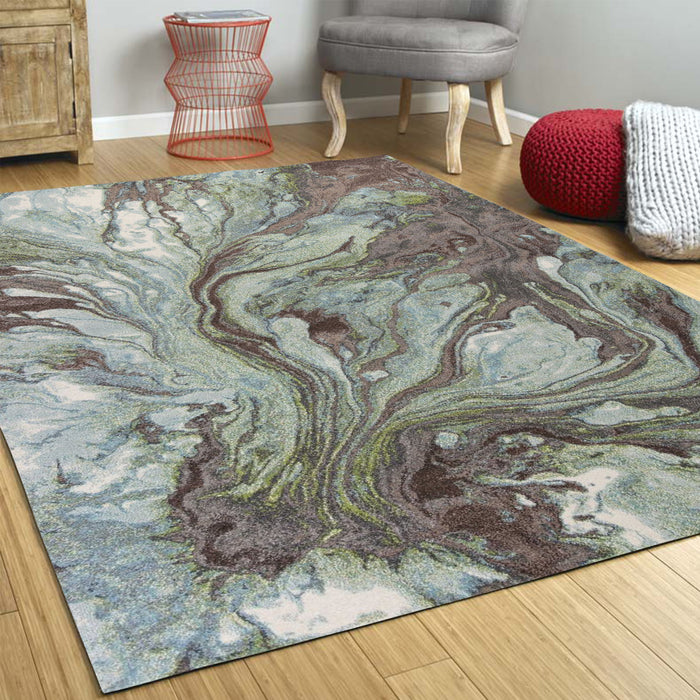 7' X 10' Seafoam Area Rug