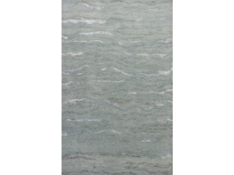 3' X 5' Slate Grey Hand Tufted Abstract Indoor Area Rug