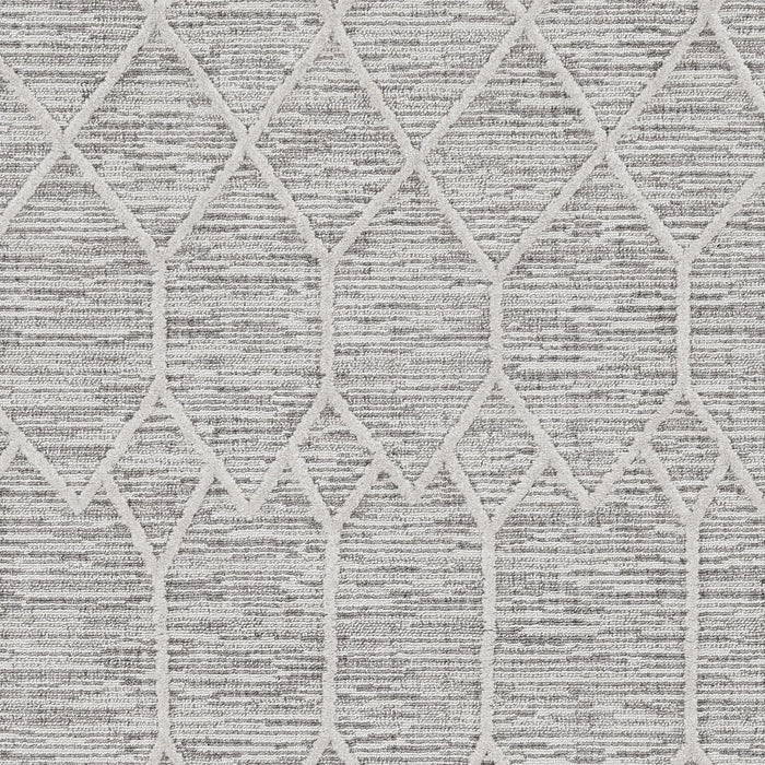 3' X 5' Ivory Geometric Area Rug