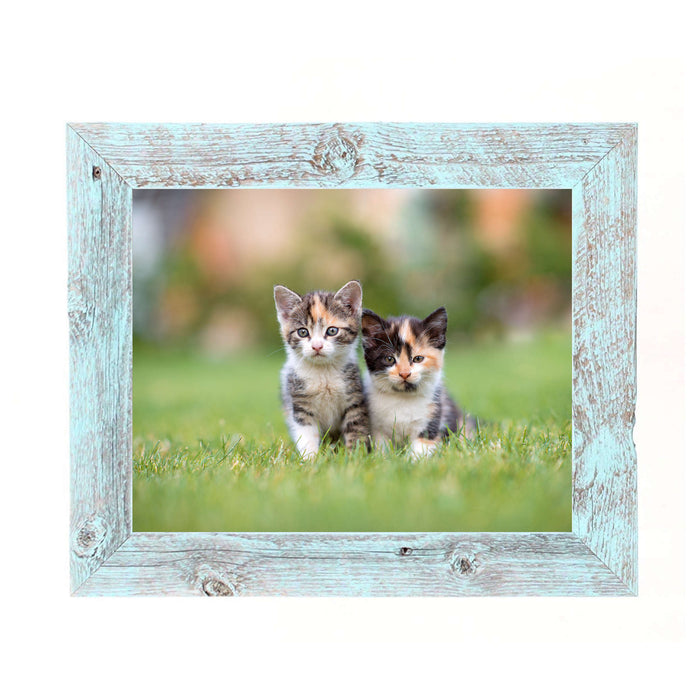 12 X 12 Rustic Blue Picture Frame