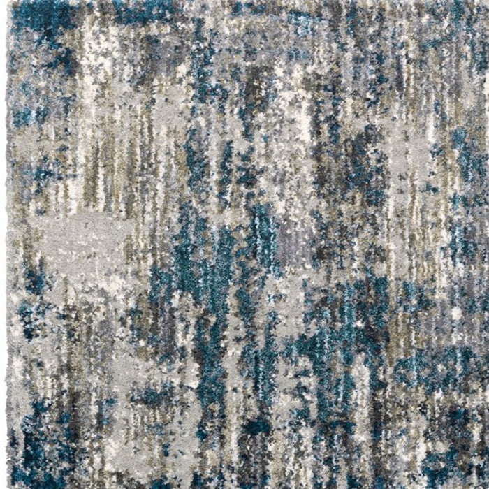 4' X 6' Gray And Blue Gray Skies Area Rug