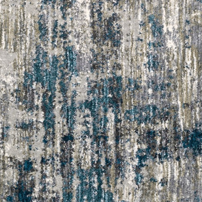 4' X 6' Gray And Blue Gray Skies Area Rug