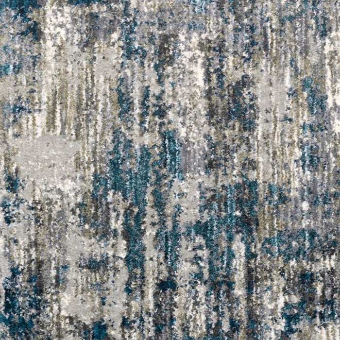 4' X 6' Gray And Blue Gray Skies Area Rug