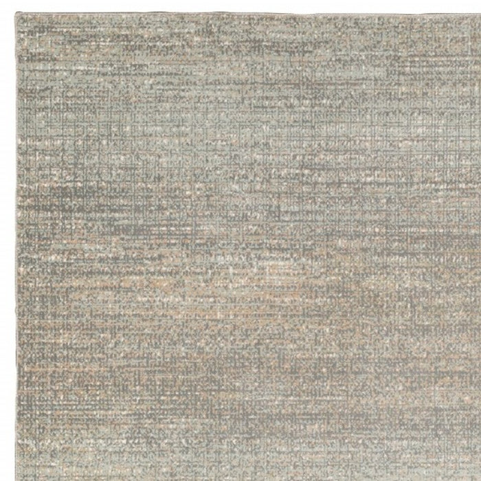 5' X 8' Gray Green Abstract Confetti Indoor Area Rug