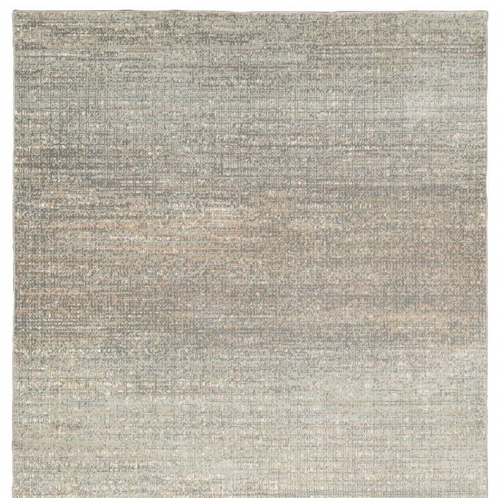 5' X 8' Gray Green Abstract Confetti Indoor Area Rug