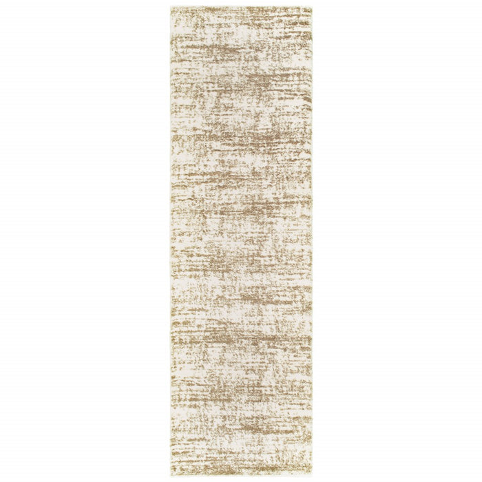 7' X 10' Ivory Shag Area Rug