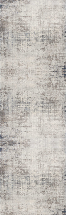 2' X 3' Navy Blue Distressed Striations Scatter Rug