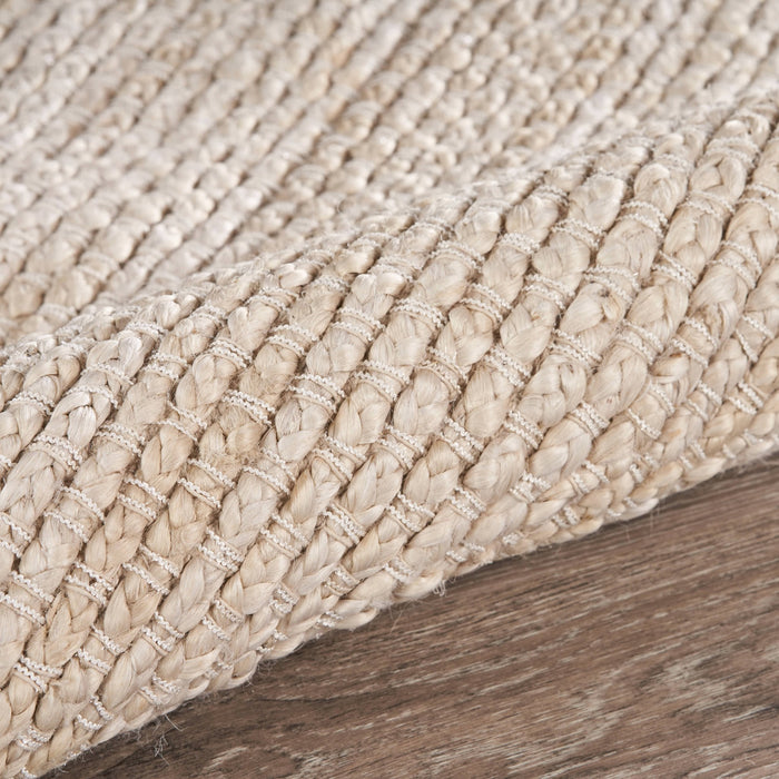 8' X 10' Natural Bleached Contemporary Area Rug