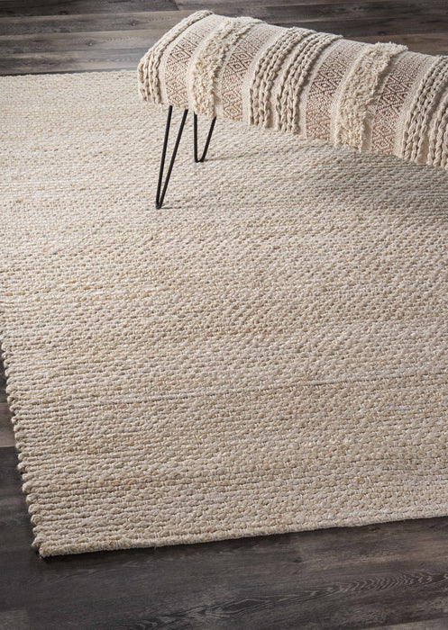 8' X 10' Natural Bleached Contemporary Area Rug