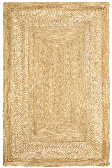 4' X 6' Classic Tan Bordered Area Rug