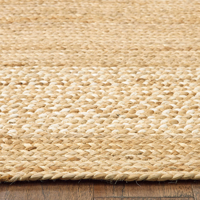 4' X 6' Classic Tan Bordered Area Rug