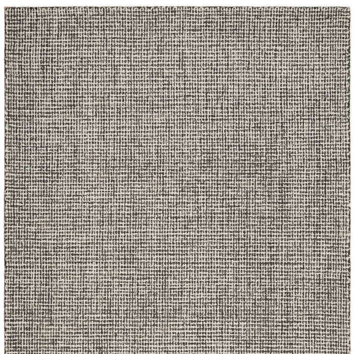 5' X 8' Gray Wool Handmade Area Rug