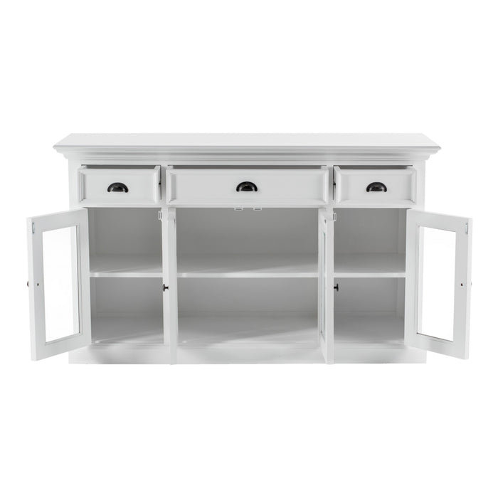 Modern Farmhouse White Buffet Server