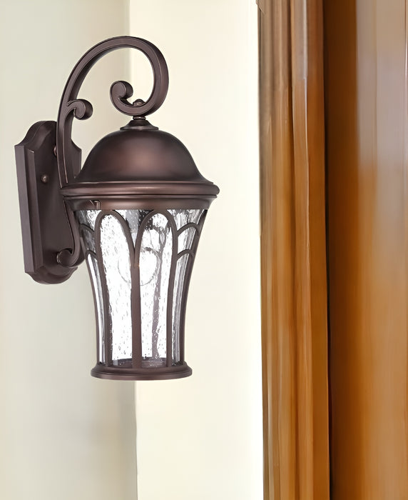 Bronze Tapered Goblet Wall Light