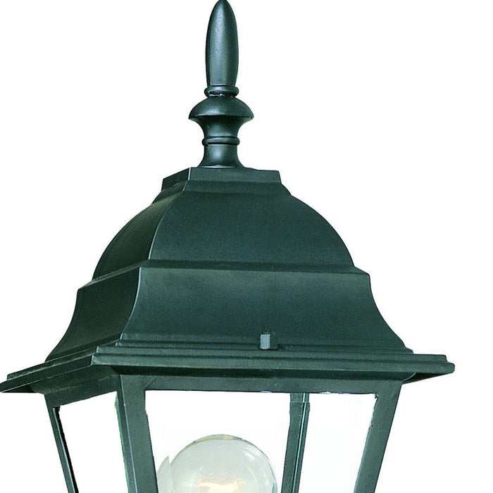 Matte Black Swing Arm Outdoor Wall Light