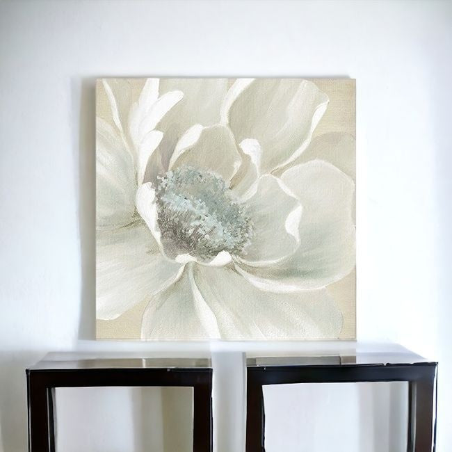 Soft Winter Flower Unframed Print Wall Art