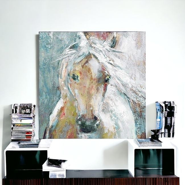 Whimsical Horse Unframed Print Wall Art