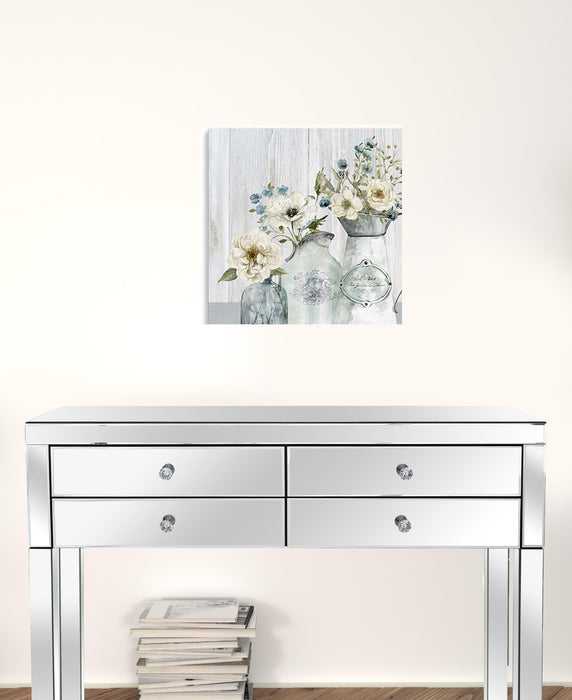 Rustic Flowers Unframed Print Wall Art