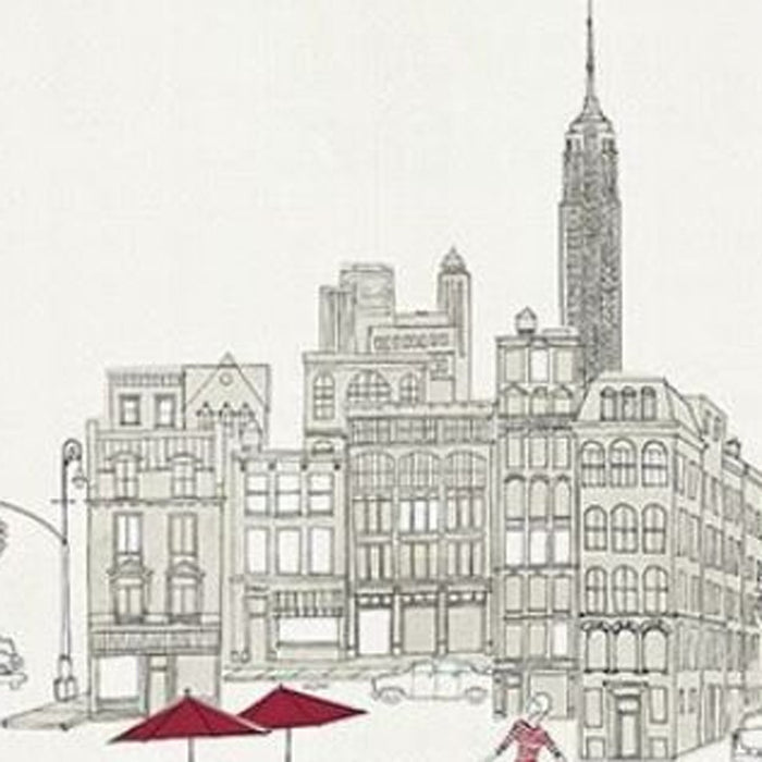 Nyc Cafline Work Unframed Print Wall Art