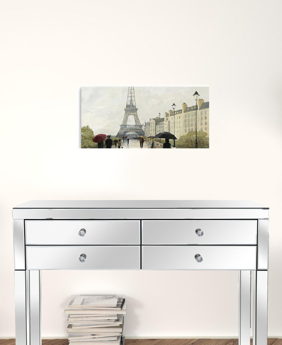 Parisian Rainy Day Unframed Print Wall Art