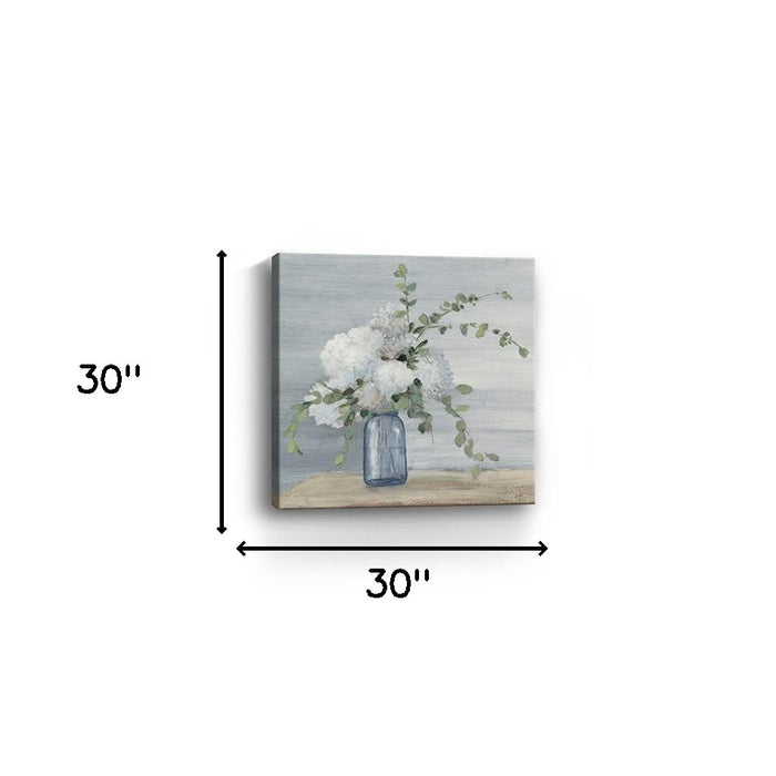 Sweet And Serene Flower Bouquet Unframed Print Wall Art