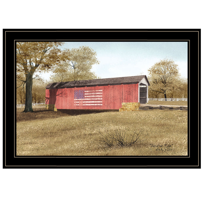 Sassafras Ridge 2 Black Framed Print Wall Art