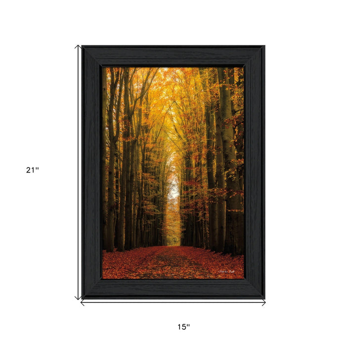 Highway to Heaven Black Framed Print Wall Art