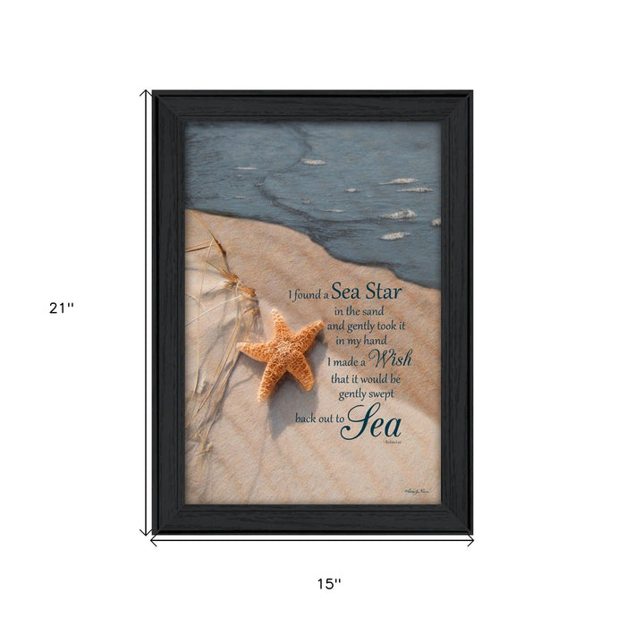 The Wish Black Framed Print Wall Art