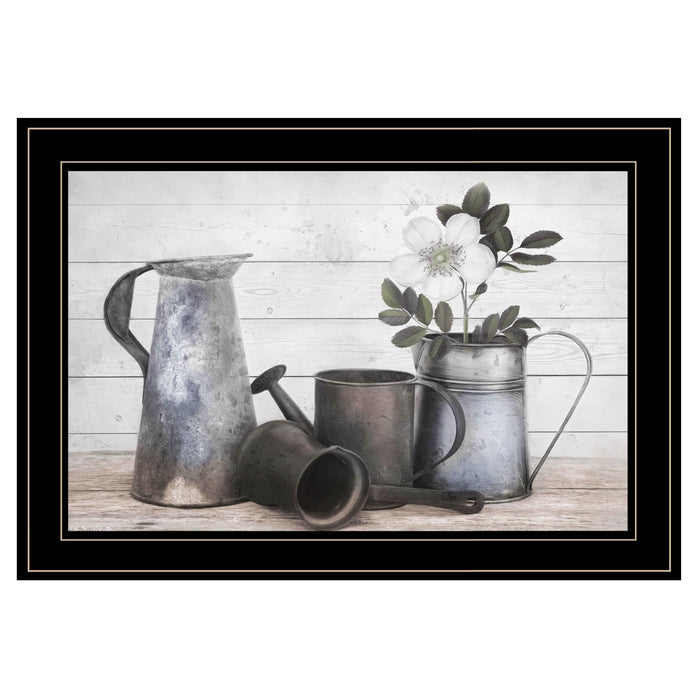 Floral Farmhouse II 2 Black Framed Print Wall Art