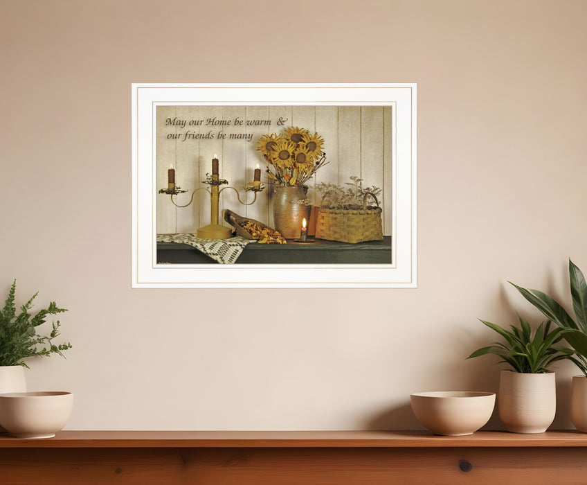 Our Home 2 White Framed Print Wall Art